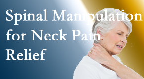 Paulette Hugulet, DC, LLC delivers chiropractic spinal manipulation to decrease neck pain. Such spinal manipulation decreases the risk of treatment escalation.