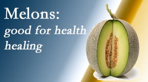 Paulette Hugulet, DC, LLC shares how nutritiously valuable melons can be for our chiropractic patients’ healing and health.