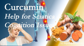 Paulette Hugulet, DC, LLC shares new research that explains the benefits of curcumin for leg pain reduction and memory improvement in chronic pain sufferers.