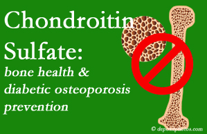 Paulette Hugulet, DC, LLC shares new research on the benefit of chondroitin sulfate for the prevention of diabetic osteoporosis and support of bone health.