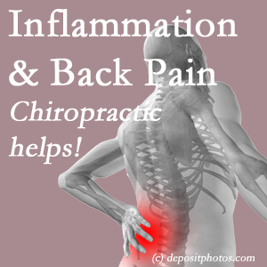 The La Grande chiropractic care offers back pain-relieving treatment that is shown to reduce related inflammation as well.
