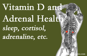 Dr. Paulette Hugulet, DC, LLC shares new studies about the effect of vitamin D on adrenal health and function.