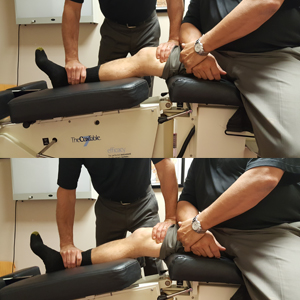 picture La Grande chiropractic distraction treatment for knee pain